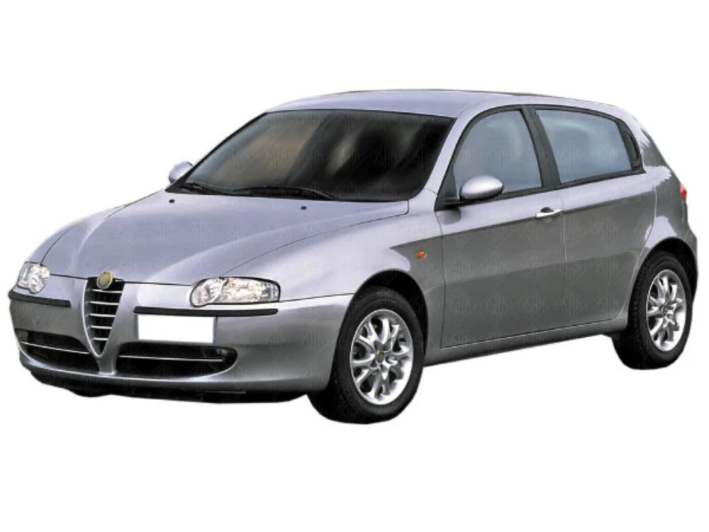 Stěrače Alfa Romeo 147 2000–2005 hatchback 11.2000-06.2005 hook wiper arm