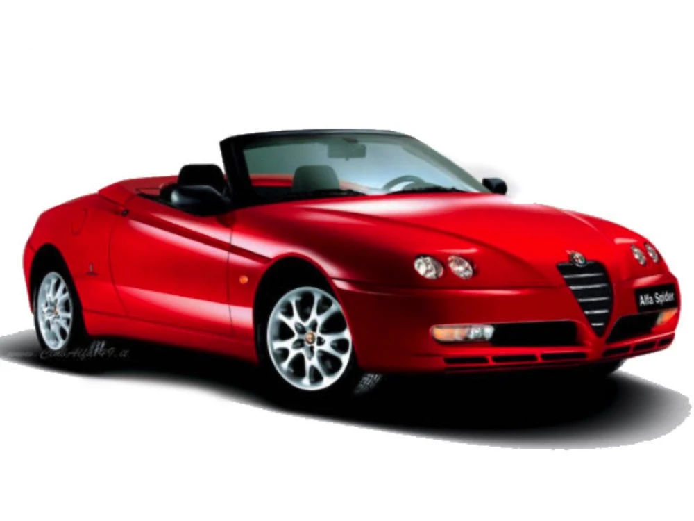 Stěrače Alfa Romeo Spider 1994–2005 roadster 09.1994-04.2005 hook wiper arm