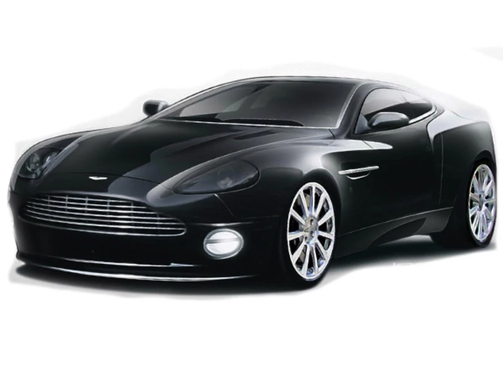 Stěrače Aston Martin Vanquish 2001–2007 coupe with built-in washer