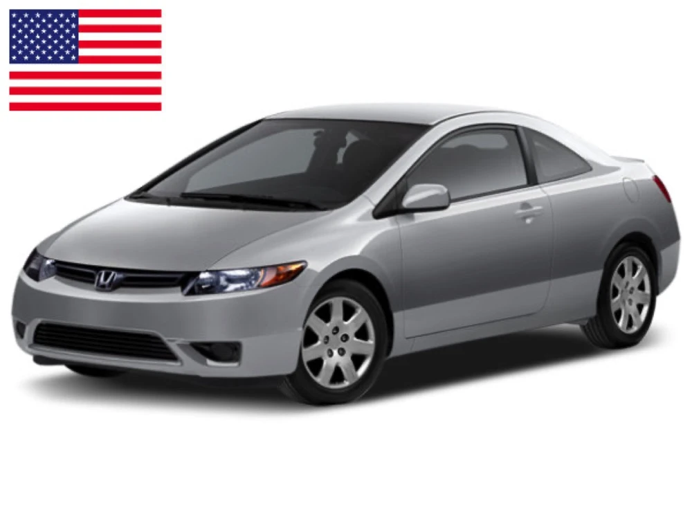 Stěrače Honda Civic 8 USA coupe 2006–2012 coupe