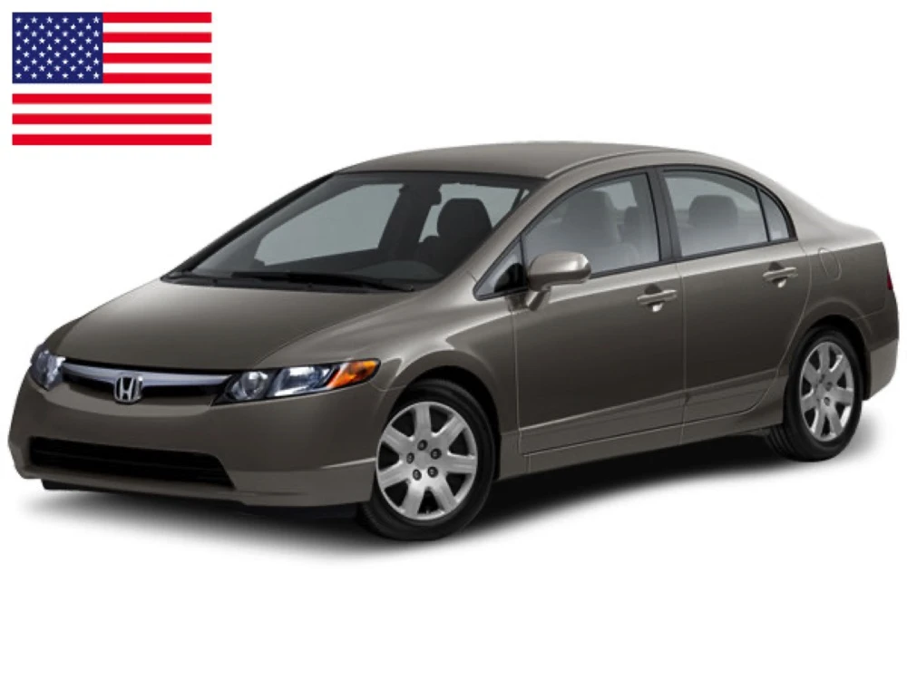 Stěrače Honda Civic 8 4D 2006–2012 4D sedan