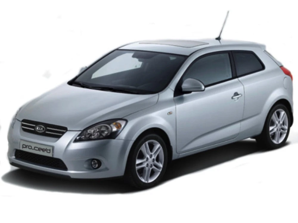 Stěrače KIA Pro Cee'd 1 2008–2009 ED coupe 03.2008-06.2009 push button front wiper arm