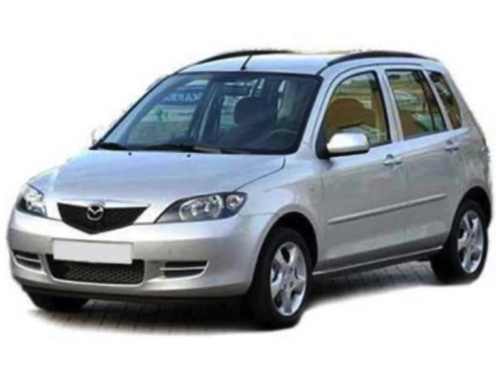 Stěrače Mazda 2 2003–2007 DY hatchback
