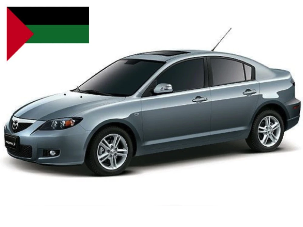 Stěrače Mazda 3 2003–2010 BK Arabisch sedan | hook front wiper arm