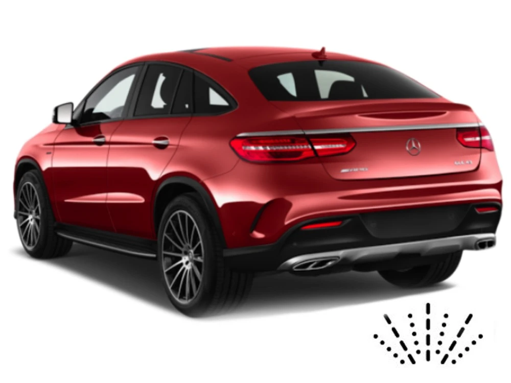 Stěrače Mercedes GLE Coupe 2015–2018 C292 SUV coupe | with built-in washer