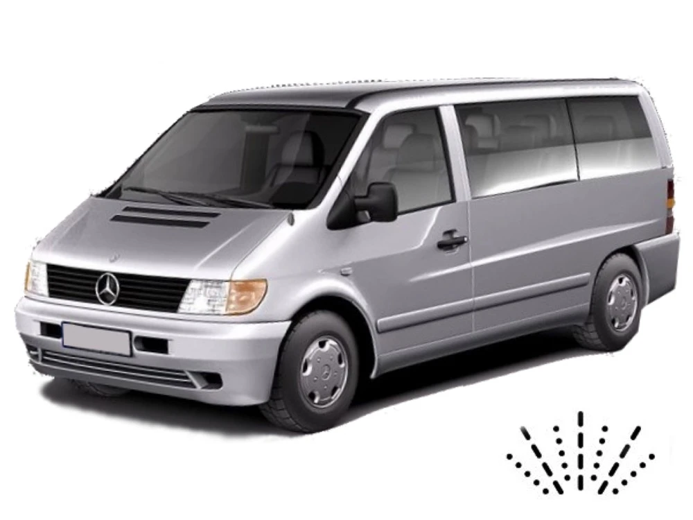 Stěrače Mercedes V-Klasse 1995–2003 W638 MPV