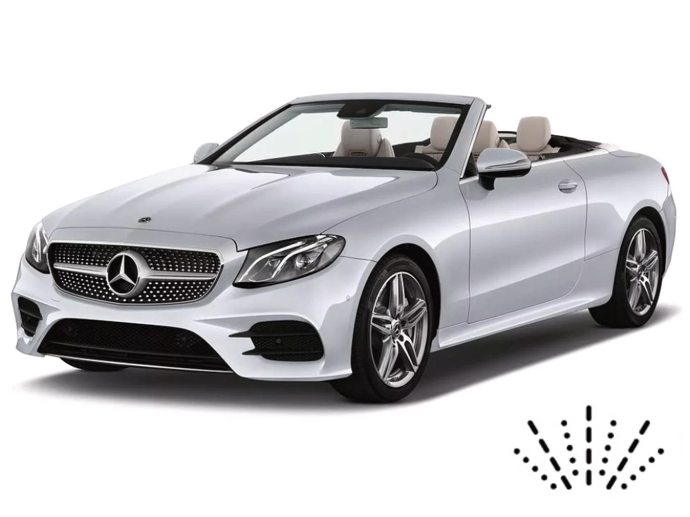 Stěrače Mercedes Klasa E 2017–2023 A238 cabrio with built-in washer