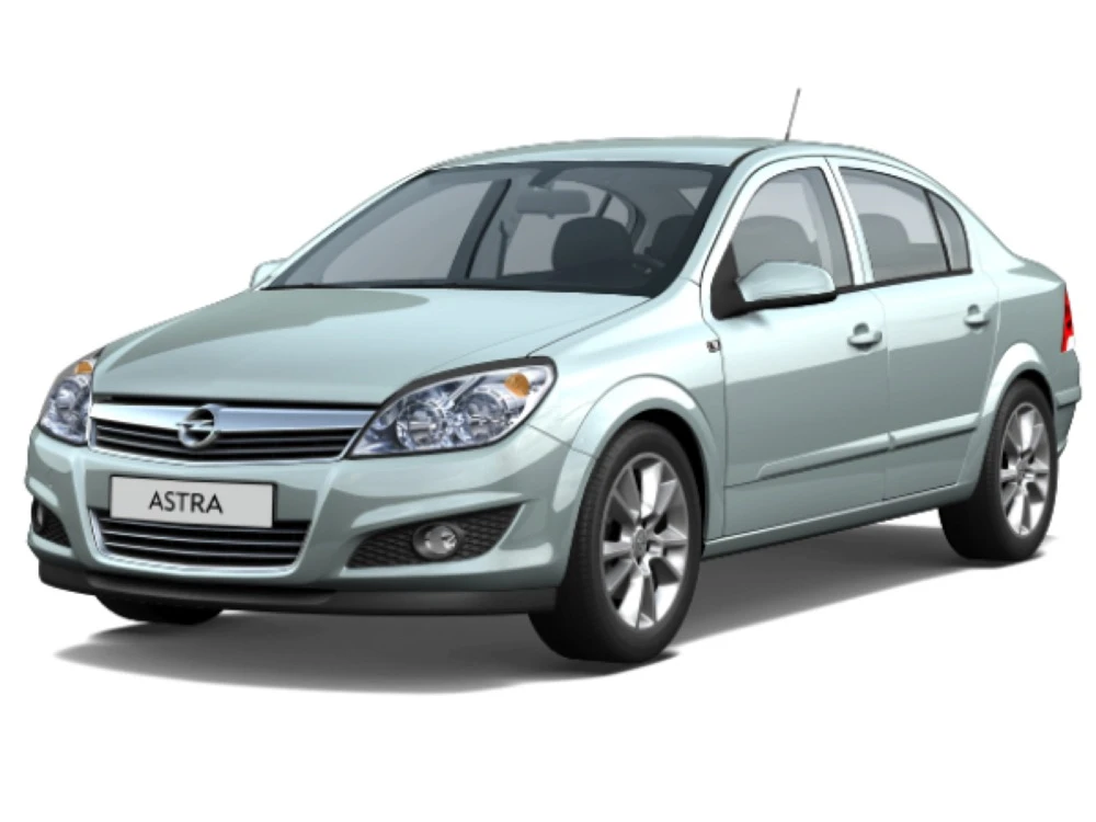 Stěrače Opel Astra H 2004–2014 sedan