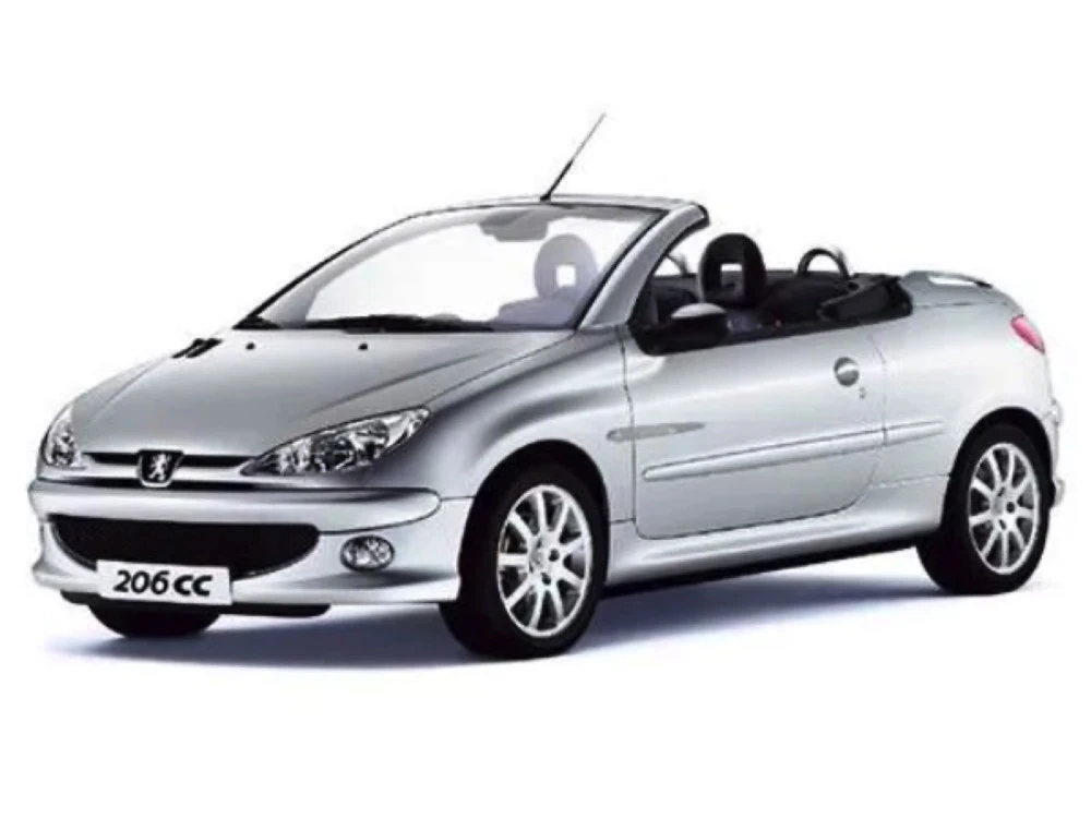 Stěrače Peugeot 206 CC 2000–2007 T1 cabrio