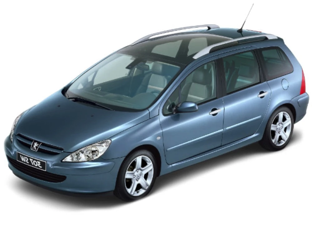Stěrače Peugeot 307 SW 2005–2009 T6 kombi 06.2005-12.2009 pinch-tab wiper arm