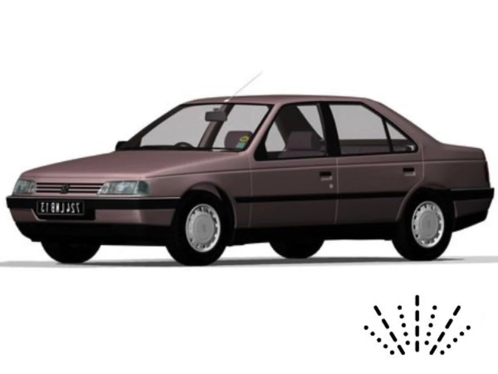 Stěrače Peugeot 405 1987–1995 4 | 15 sedan with built-in washer