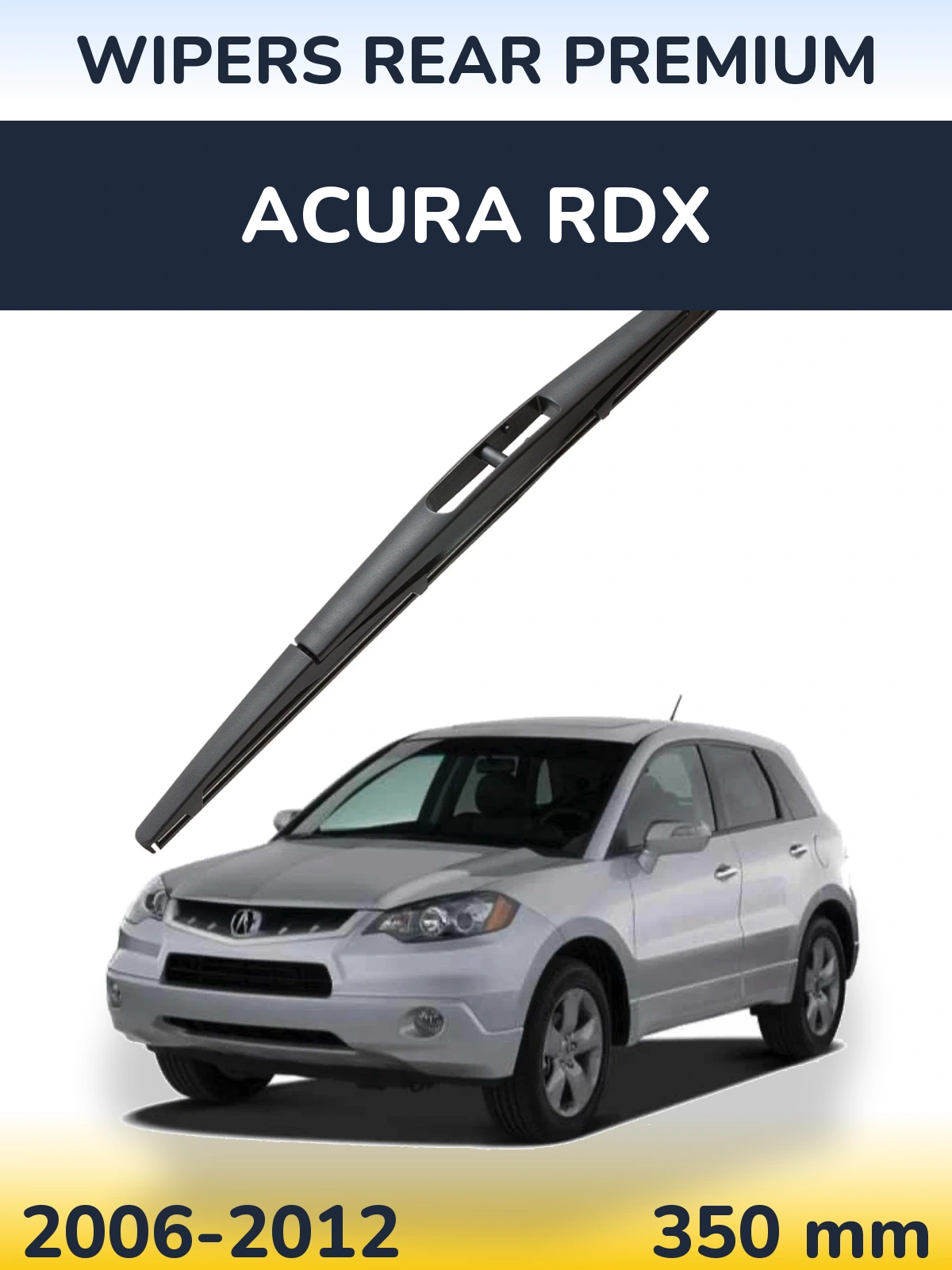 Zadní stěrač WIPERS REAR PREMIUM 350 mm pro Acura RDX 2006-2012