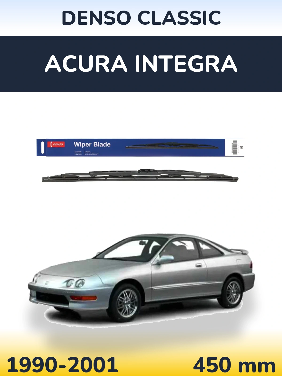 Zadní stěrač Denso Classic 450 mm pro Acura Integra 1990-2001