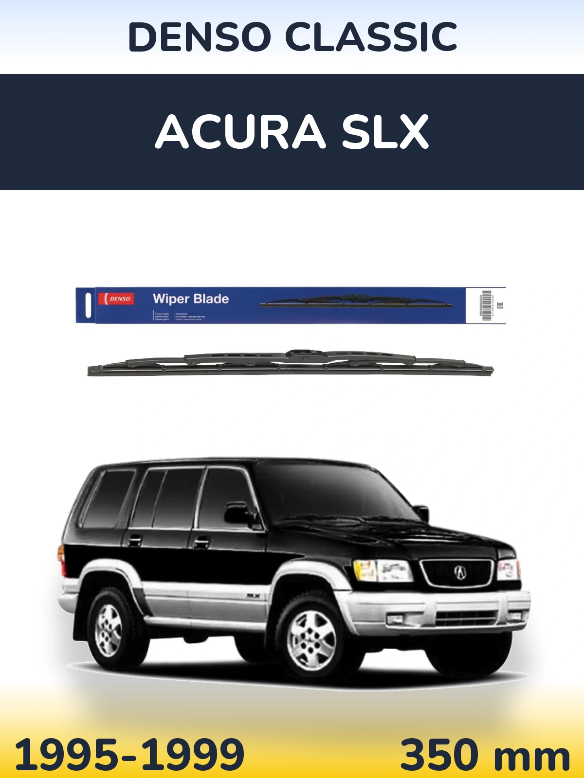 Zadní stěrač Denso Classic 350 mm pro Acura SLX 1995-1999