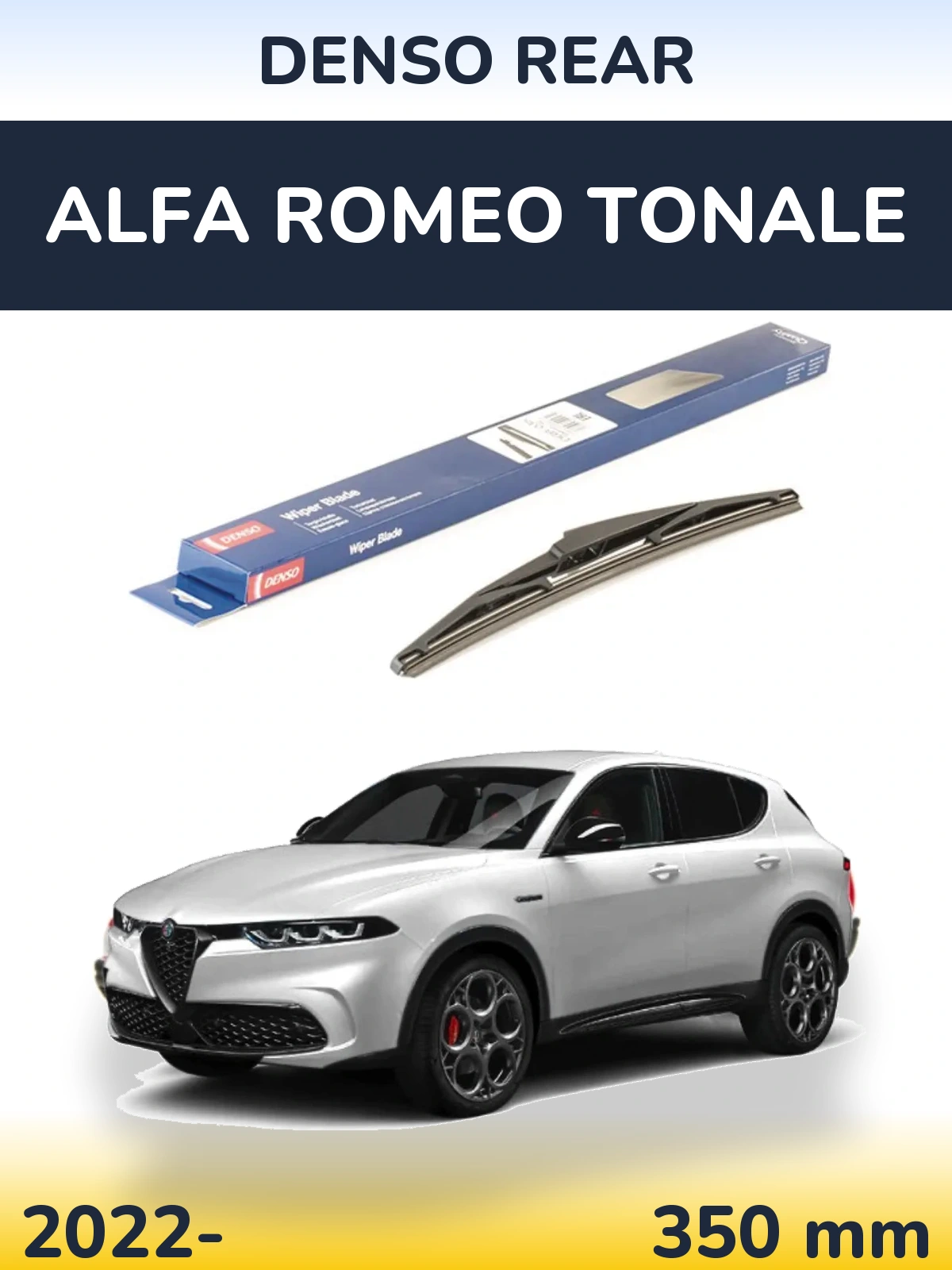 Zadní stěrač Denso Rear 350 mm pro Alfa Romeo Tonale 2022-2026