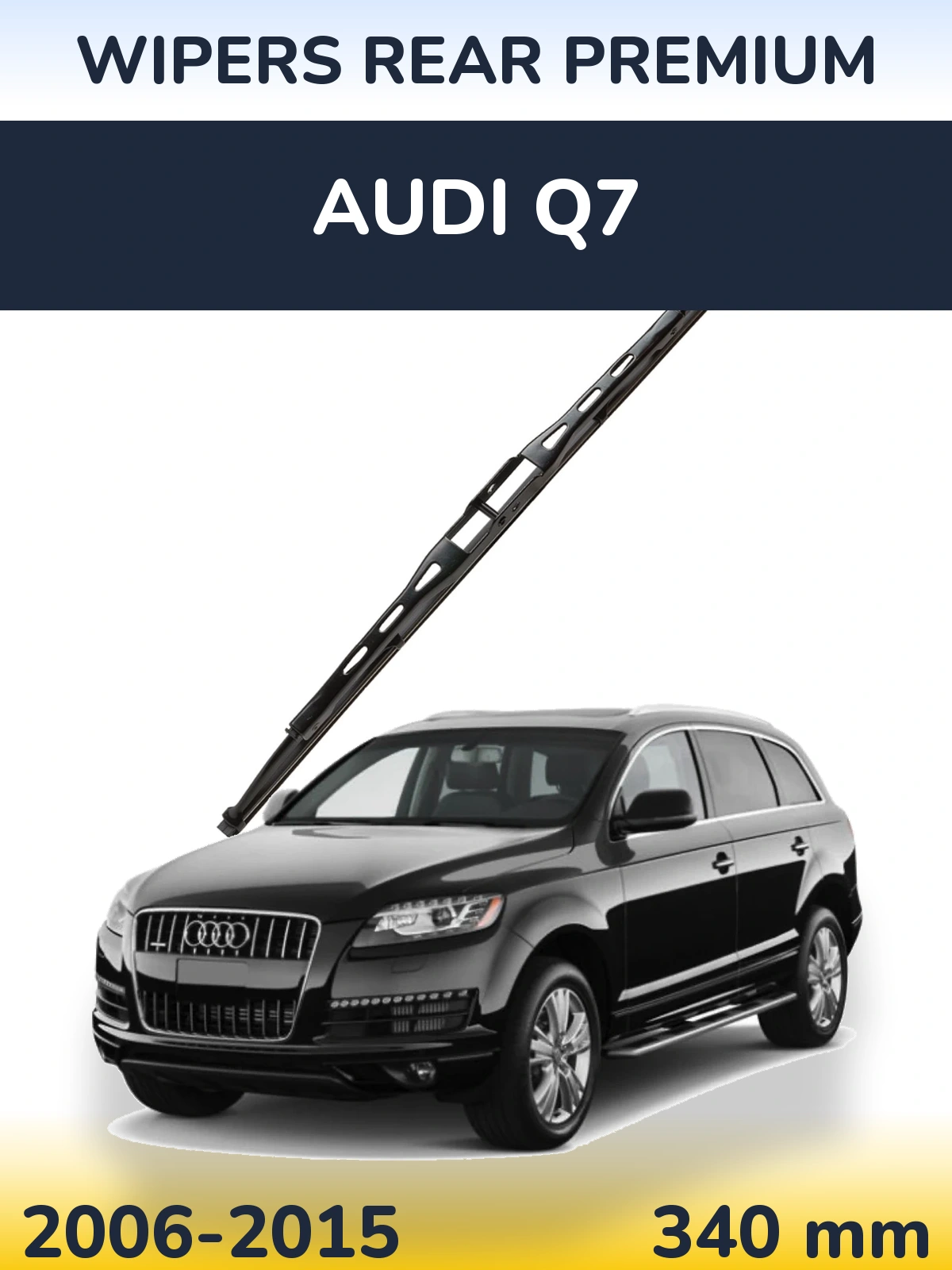 Задня щітка WIPERS REAR PREMIUM 340 мм для Audi Q7 2006-2015