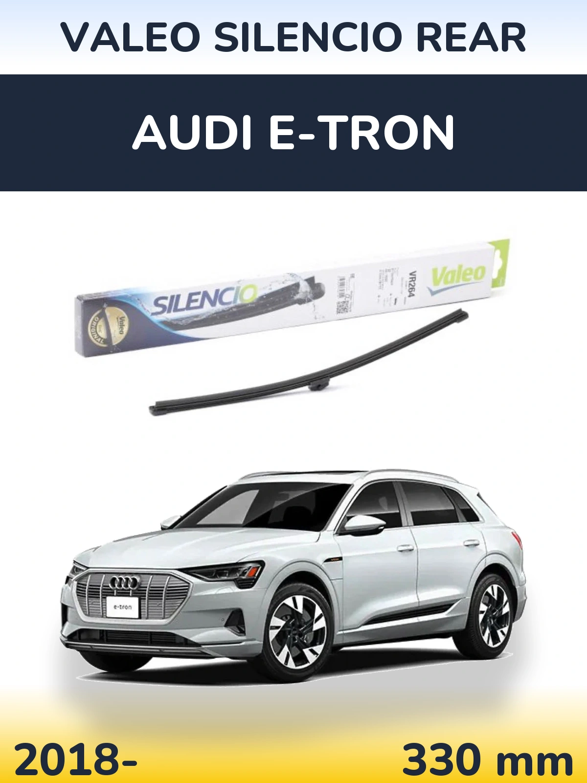 Zadní stěrač Valeo Silencio Rear 320 mm pro Audi e-tron 2018-2026