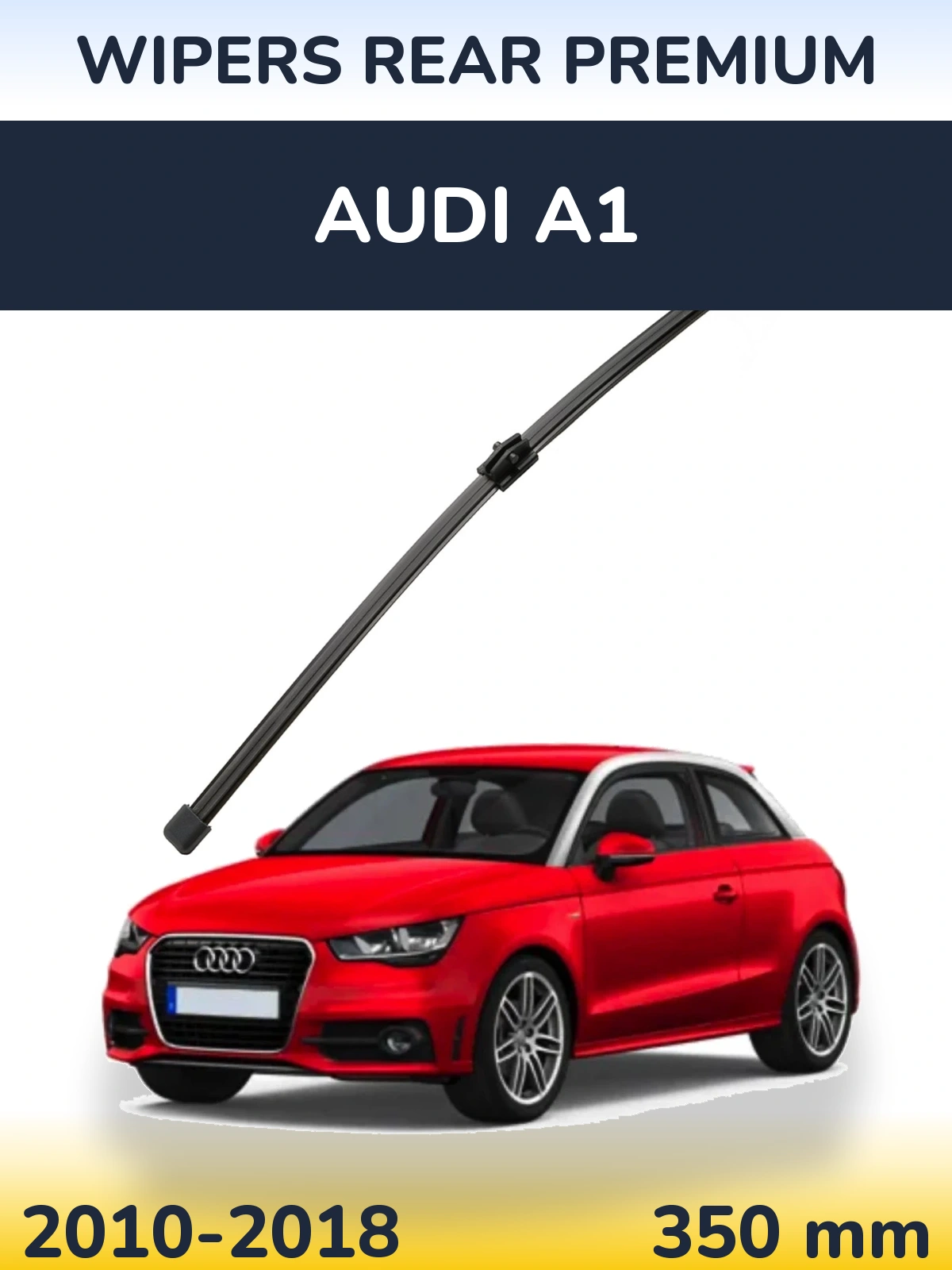 Zadní stěrač WIPERS REAR PREMIUM 350 mm pro Audi A1 2010-2018