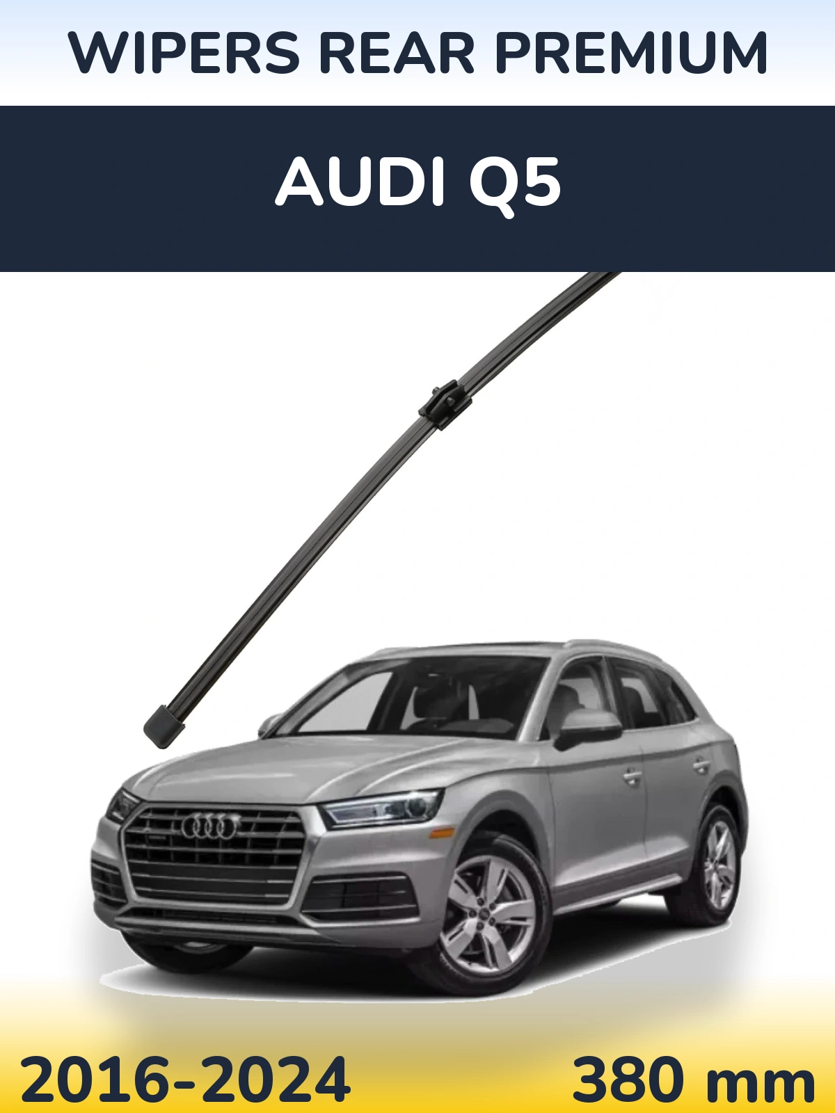 Zadní stěrač WIPERS REAR PREMIUM 380 mm pro Audi Q5 2016-2024
