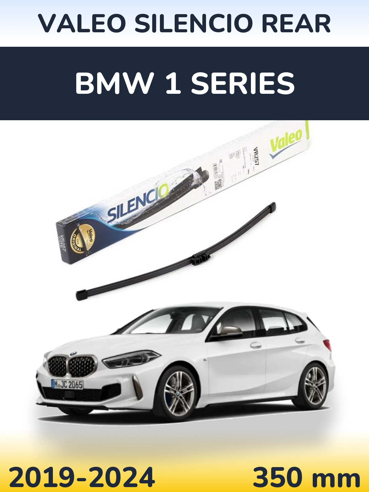 Задня щітка Valeo Silencio Rear 350 мм для BMW 1 Series 2019-2024
