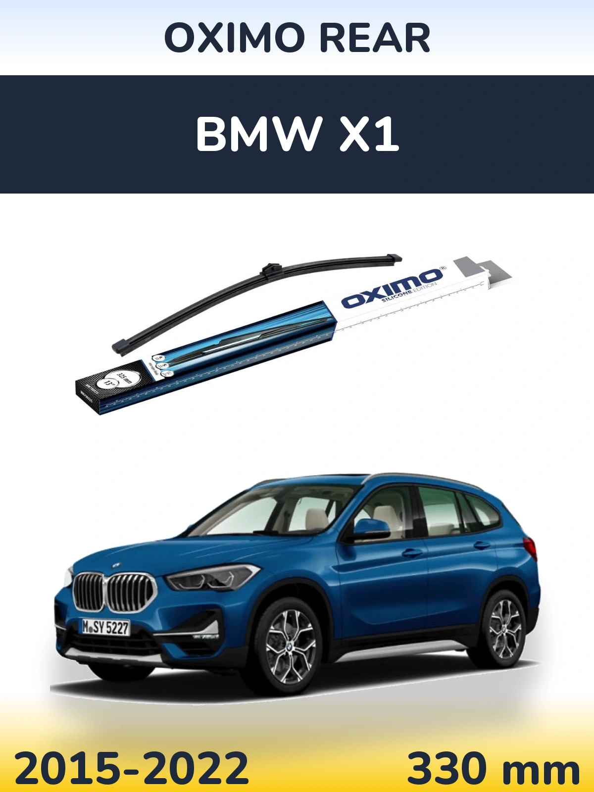 Zadní stěrač Oximo Rear 325 mm pro BMW X1 2015-2022