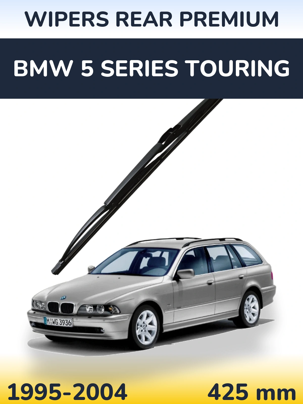 Zadní stěrač WIPERS REAR PREMIUM 425 mm pro BMW 5 Series Touring 1995-2004