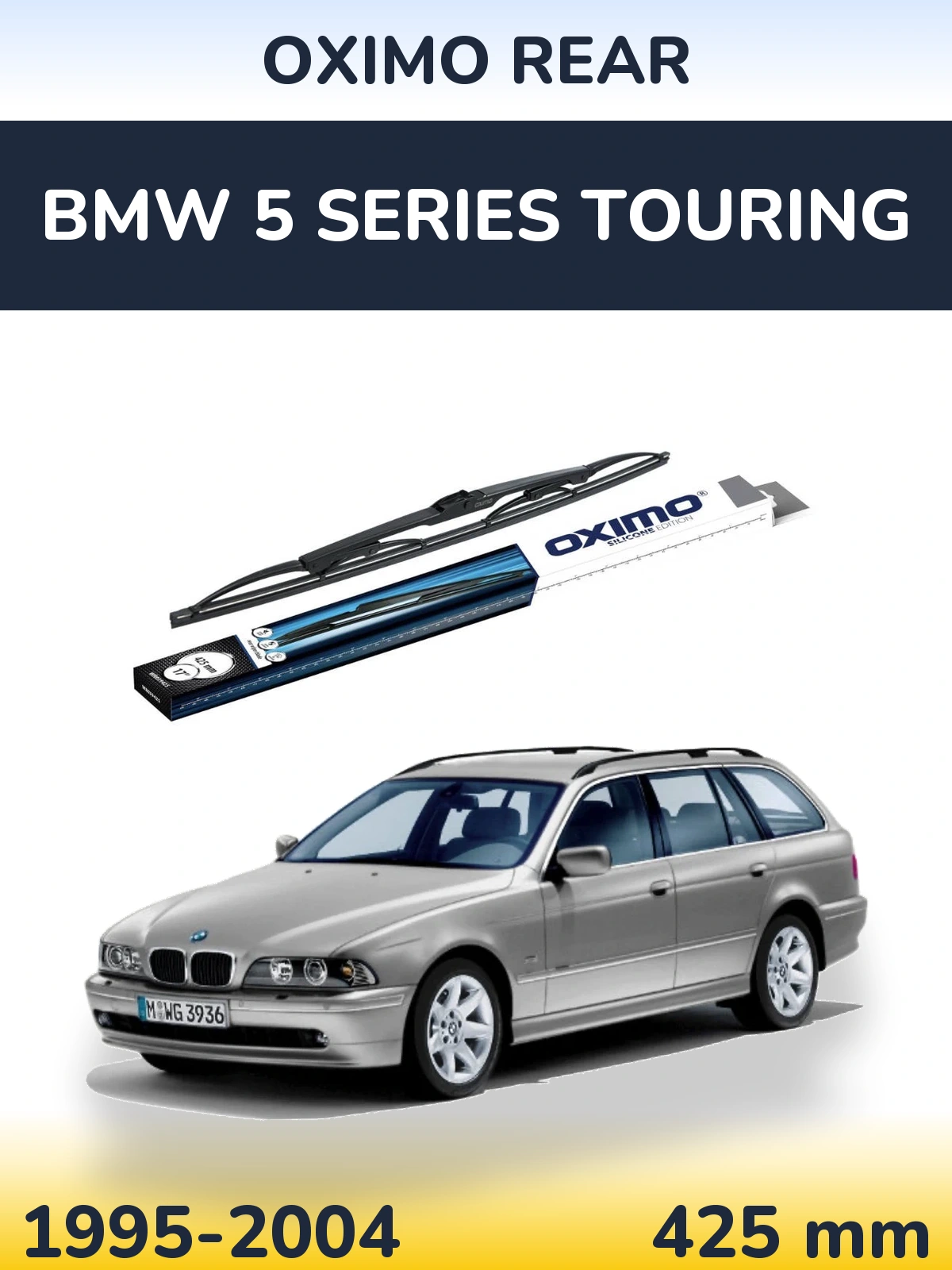 Zadní stěrač Oximo Rear 425 mm pro BMW 5 Series Touring 1995-2004