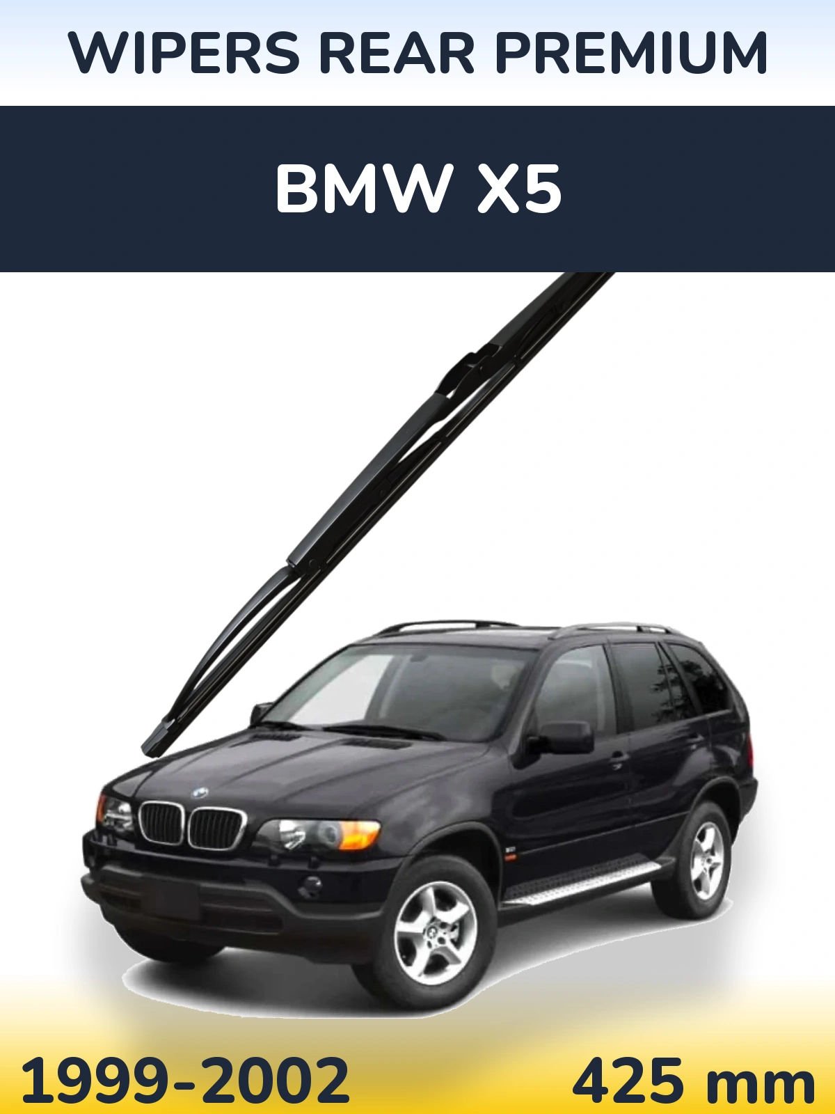 Zadní stěrač WIPERS REAR PREMIUM 425 mm pro BMW X5 1999-2002