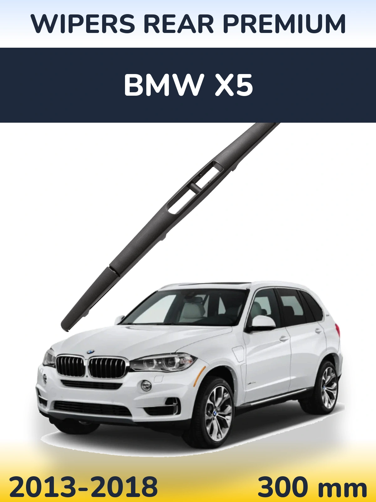 Zadní stěrač WIPERS REAR PREMIUM 300 mm pro BMW X5 2013-2018