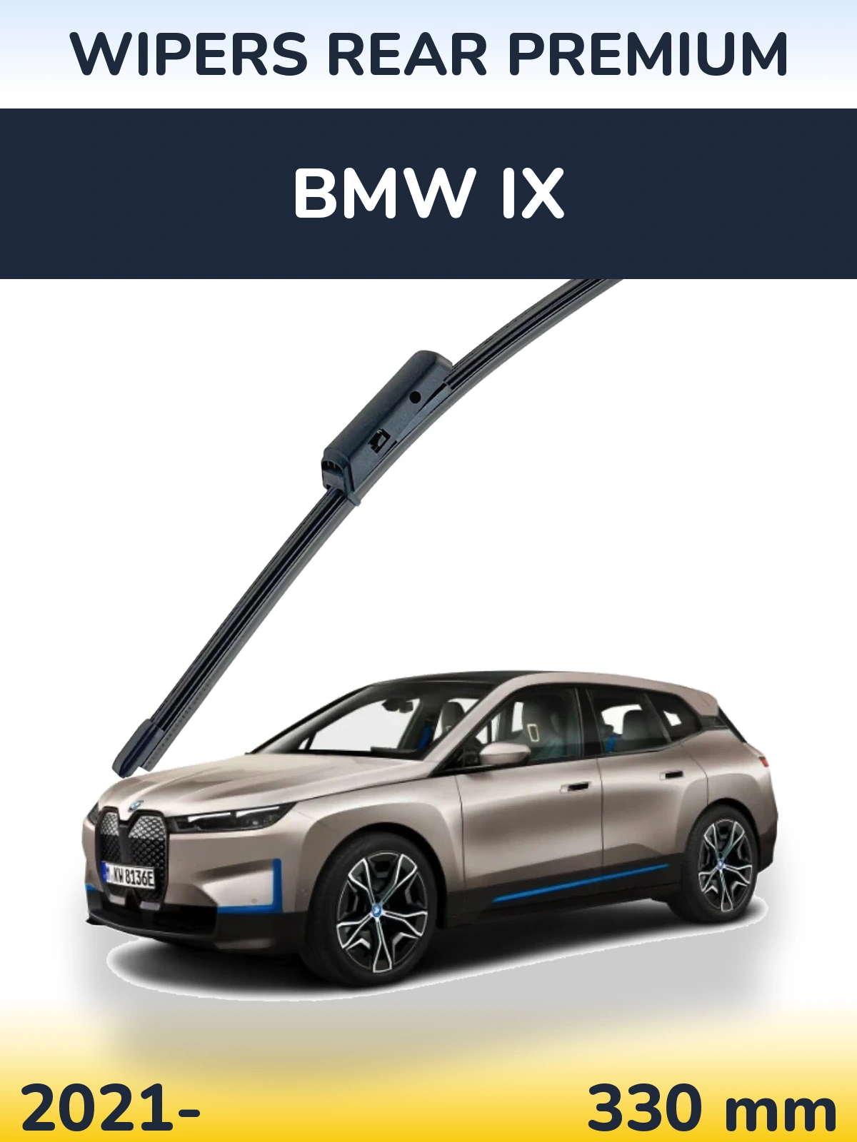 Zadní stěrač WIPERS REAR PREMIUM 330 mm pro BMW iX 2021-2026
