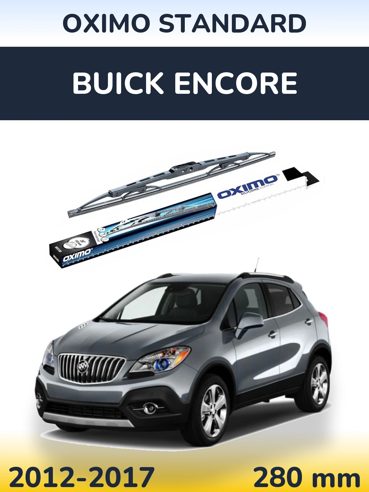 Zadní stěrač Oximo Standard 275 mm pro Buick Encore 2012-2017