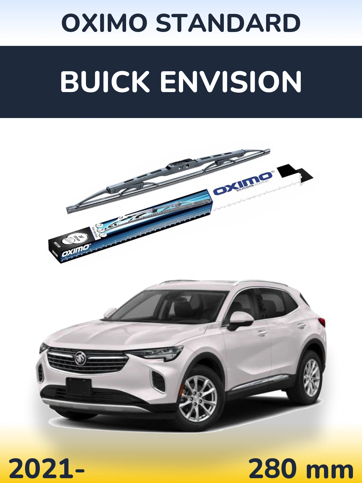 Zadní stěrač Oximo Standard 275 mm pro Buick Envision 2021-2026