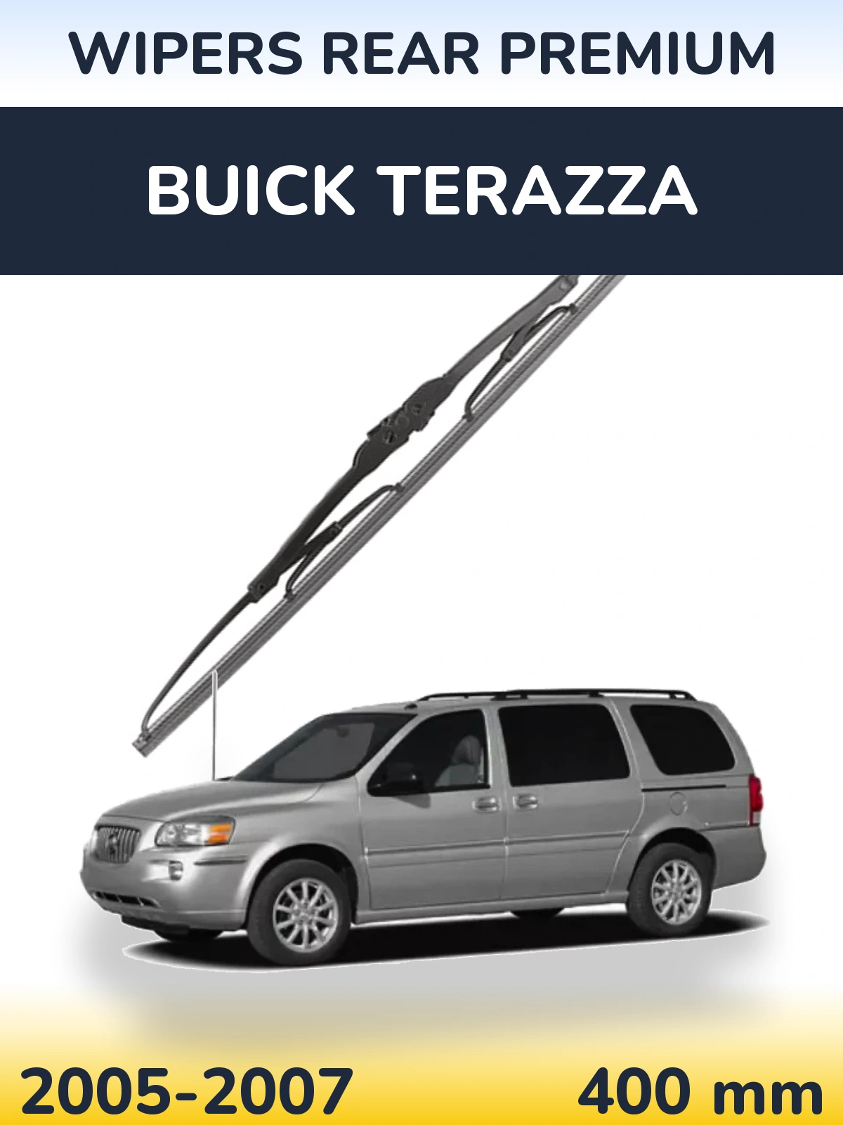 Задня щітка WIPERS REAR PREMIUM 400 мм для Buick Terazza 2005-2007