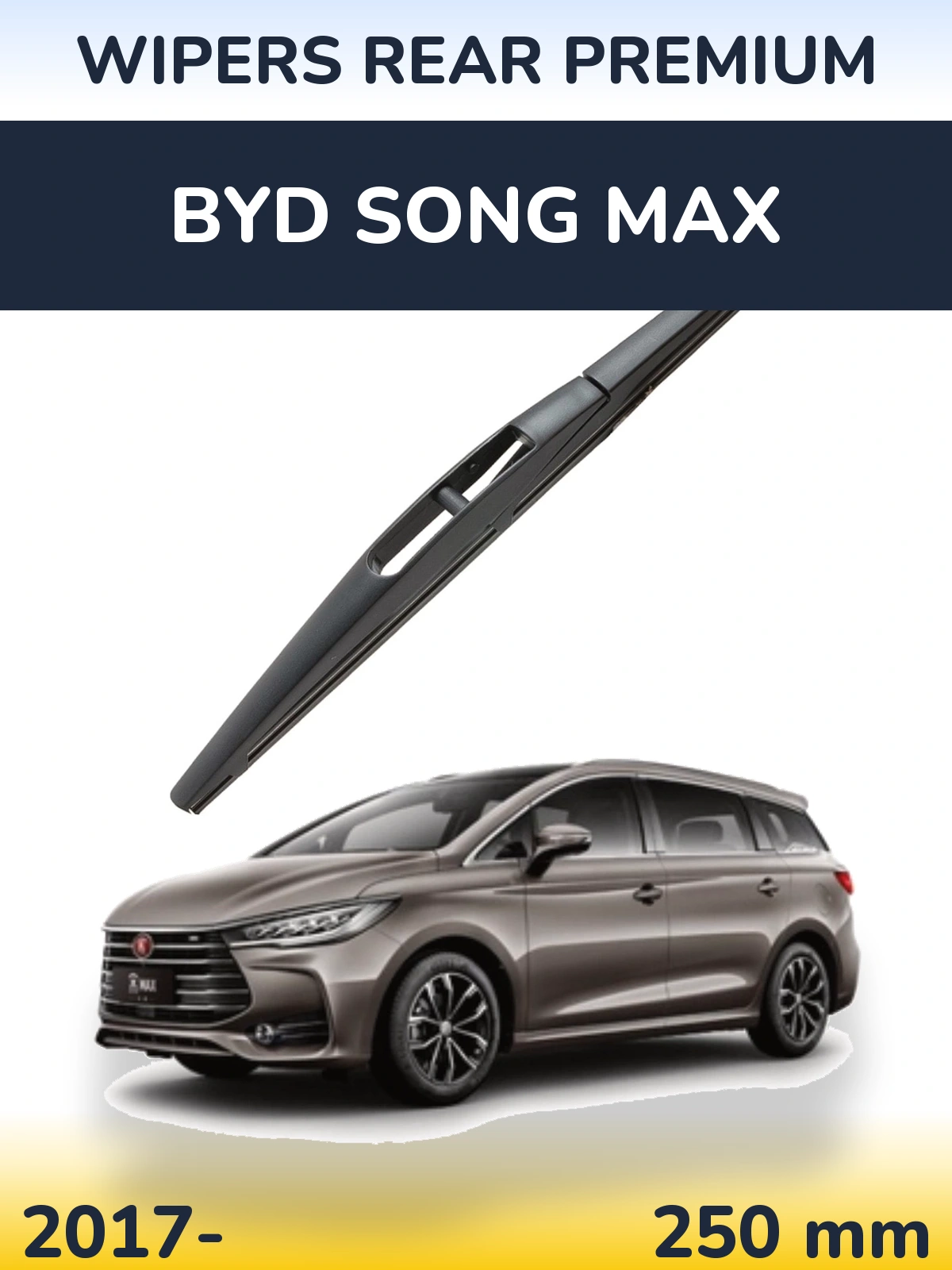 Zadní stěrač WIPERS REAR PREMIUM 250 mm pro BYD Song Max 2017-2026