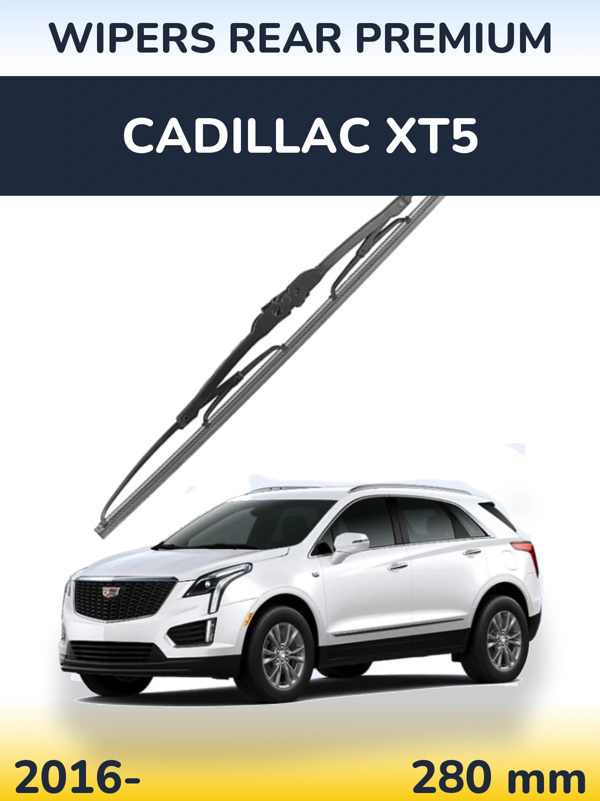 Zadní stěrač WIPERS REAR PREMIUM 280 mm pro Cadillac XT5 2016-2026