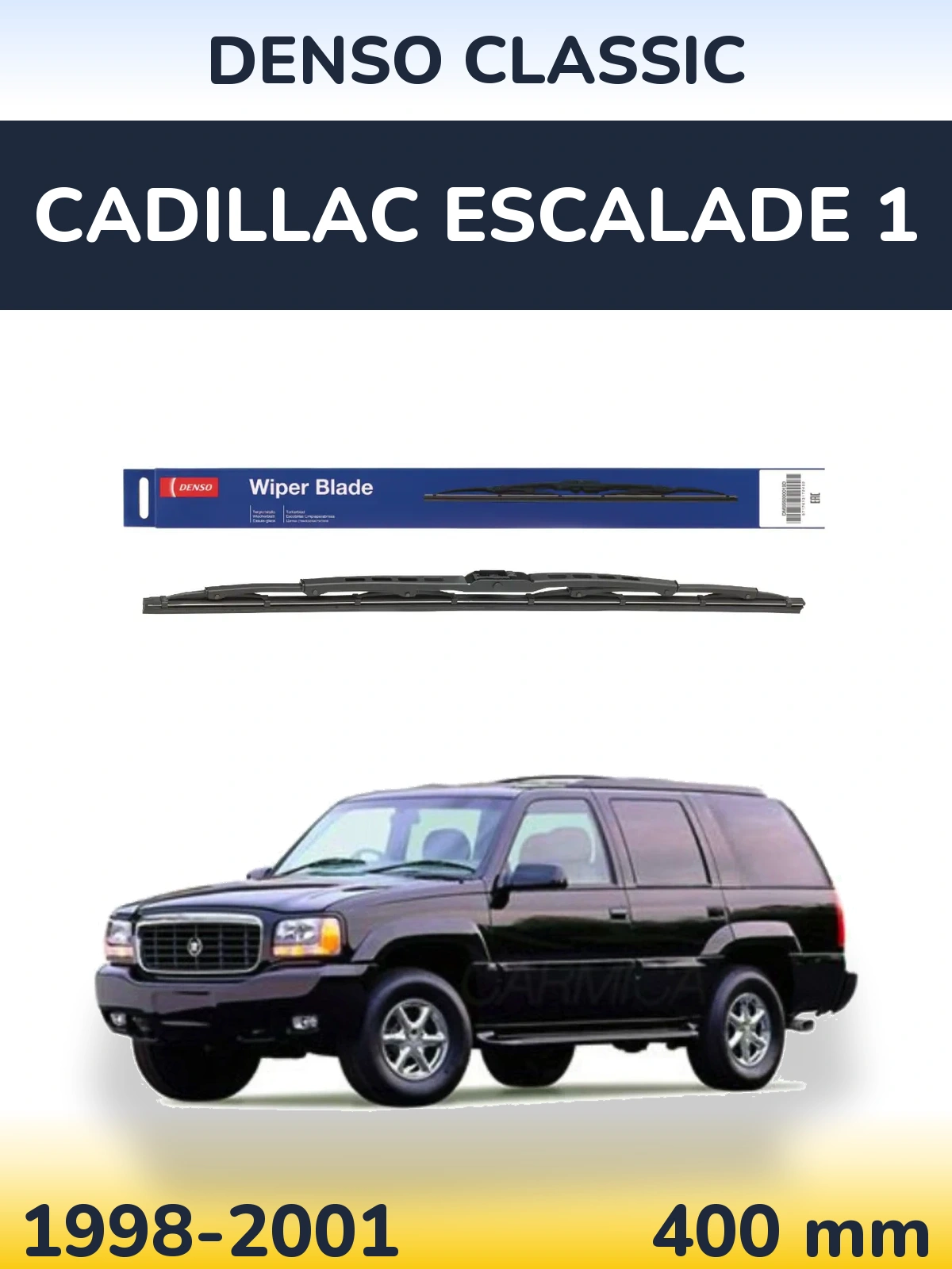 Задня щітка Denso Classic 400 мм для Cadillac Escalade 1 1998-2001