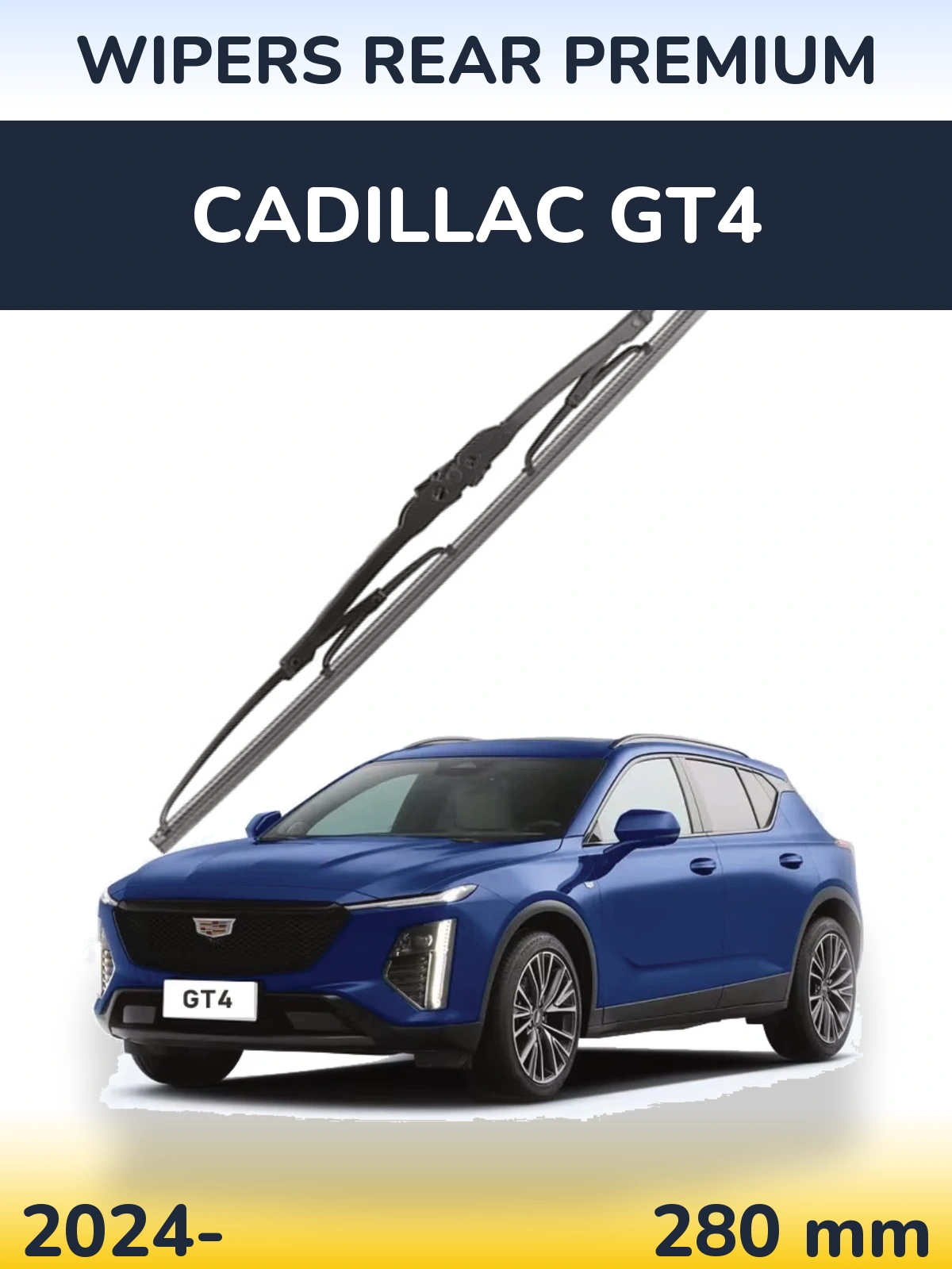 Zadní stěrač WIPERS REAR PREMIUM 280 mm pro Cadillac GT4 2024-2026