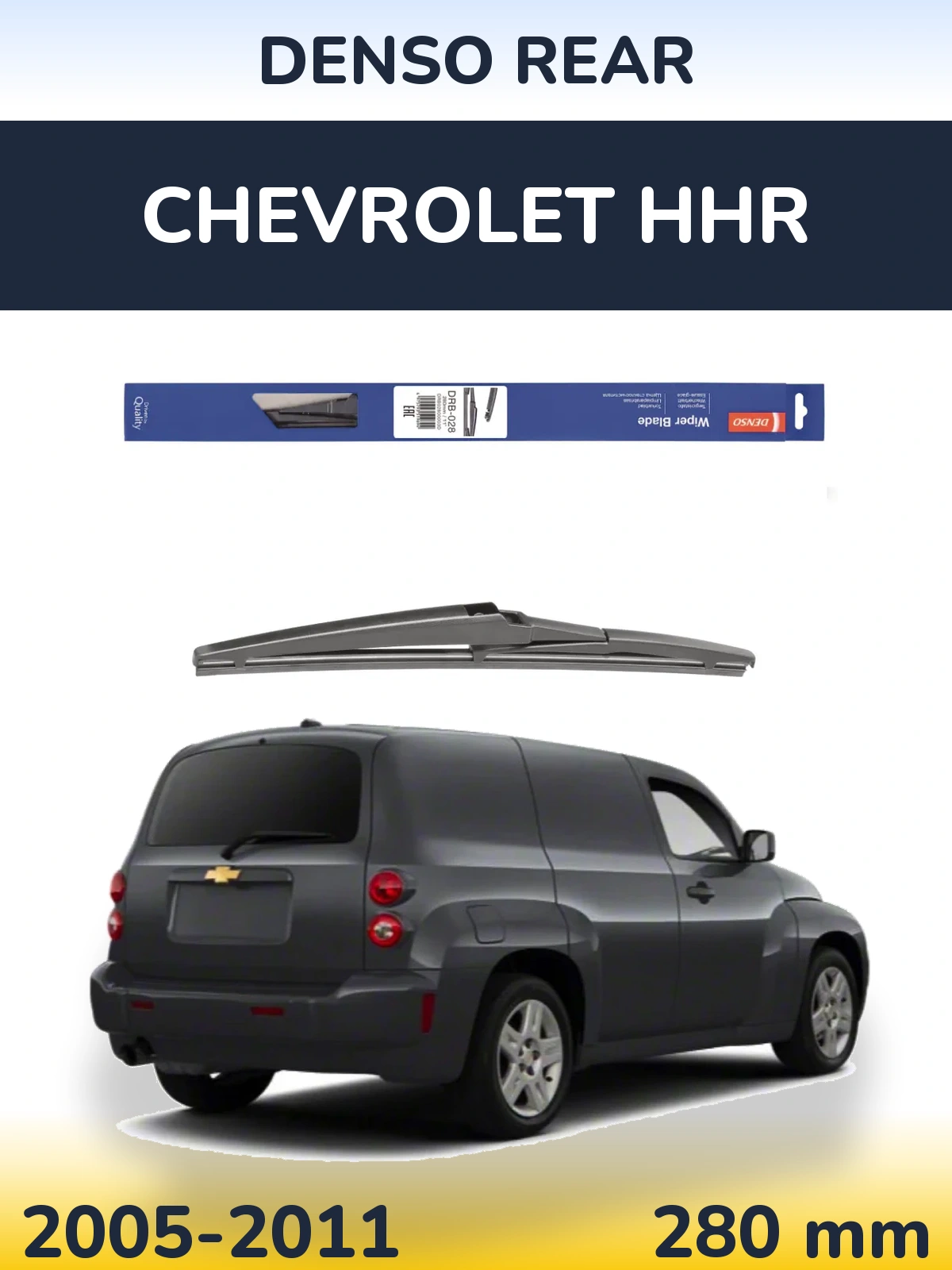Задня щітка Denso Rear 280 мм для Chevrolet HHR 2005-2011