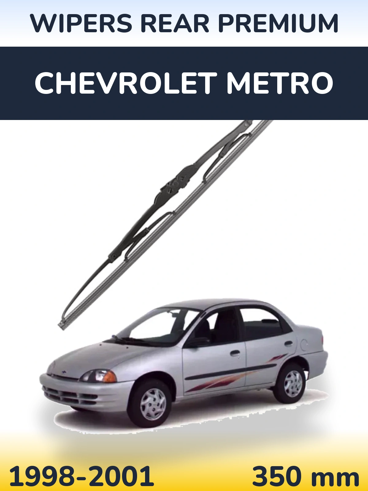 Zadní stěrač WIPERS REAR PREMIUM 350 mm pro Chevrolet Metro 1998-2001