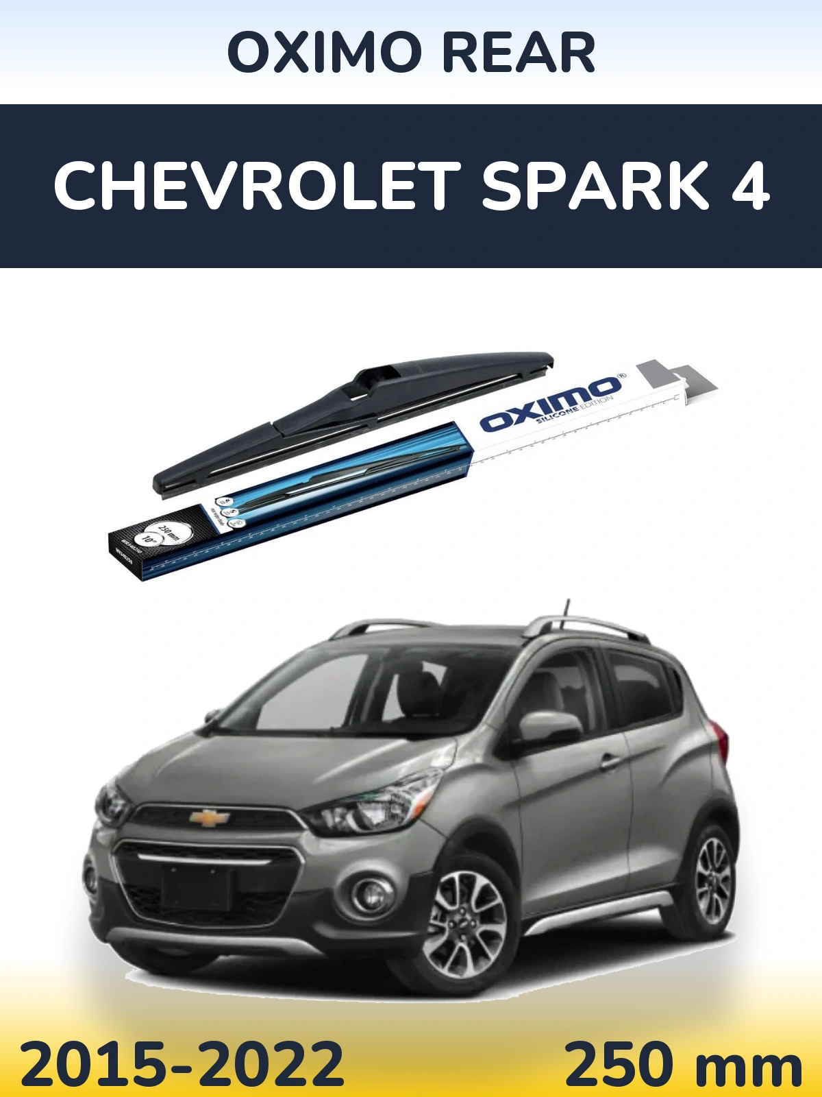 Zadní stěrač Oximo Rear 250 mm pro Chevrolet Spark 4 2015-2022
