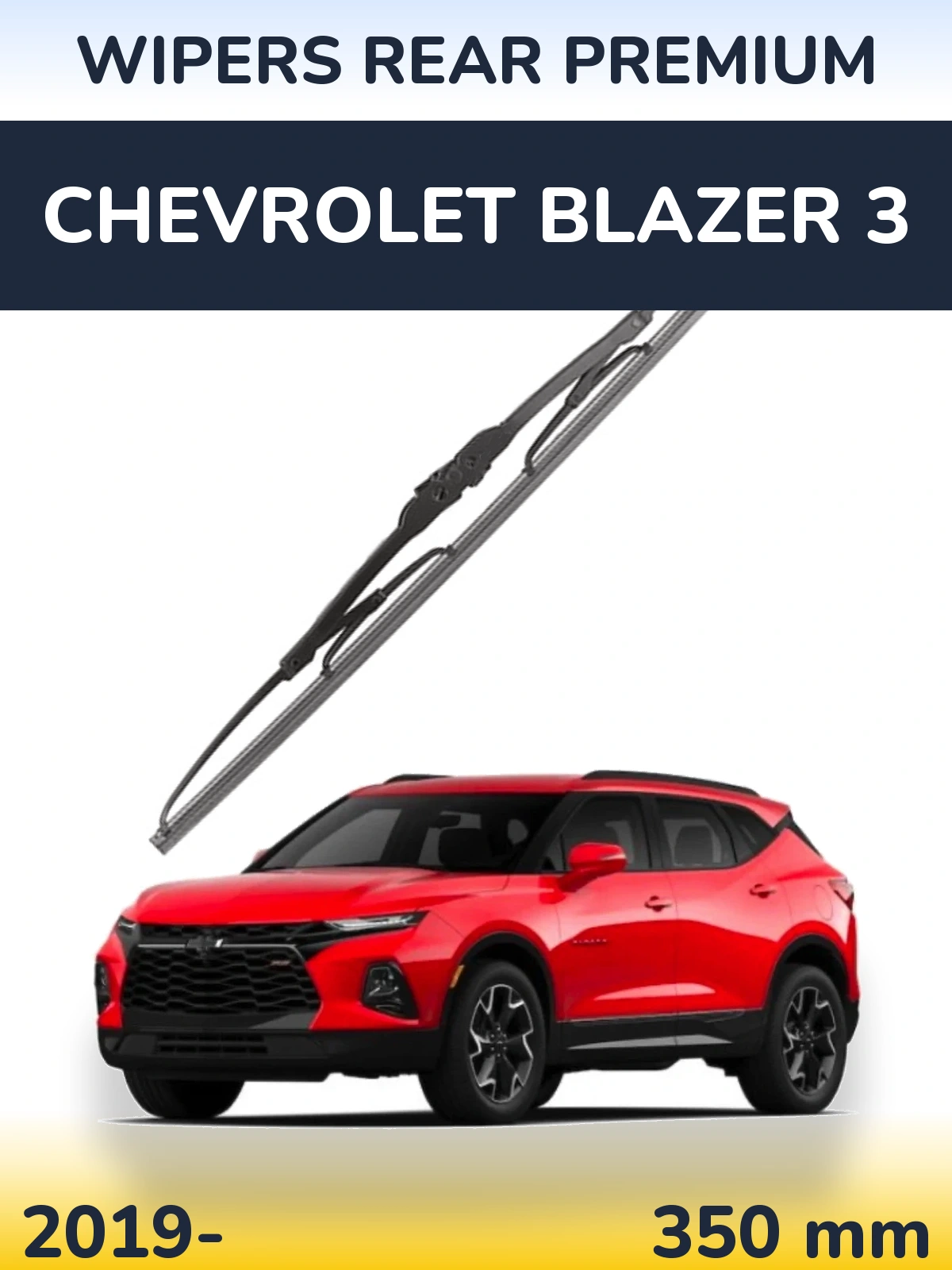 Zadní stěrač WIPERS REAR PREMIUM 350 mm pro Chevrolet Blazer 3 2019-2026
