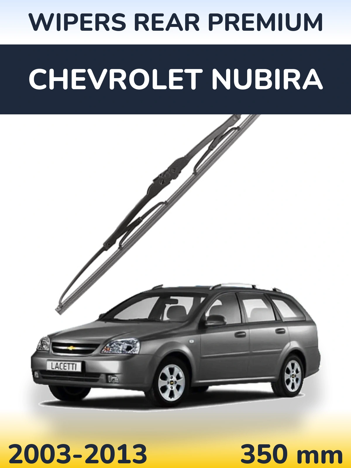 Zadní stěrač WIPERS REAR PREMIUM 350 mm pro Chevrolet Nubira 2003-2013