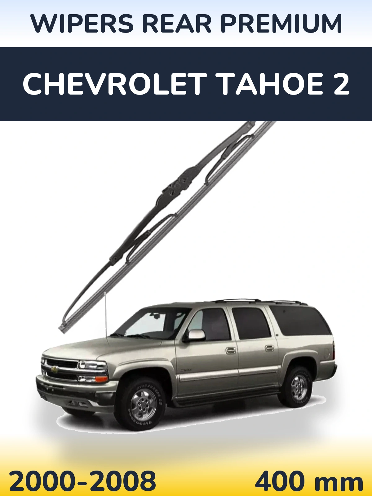 Zadní stěrač WIPERS REAR PREMIUM 400 mm pro Chevrolet Tahoe 2 2000-2008