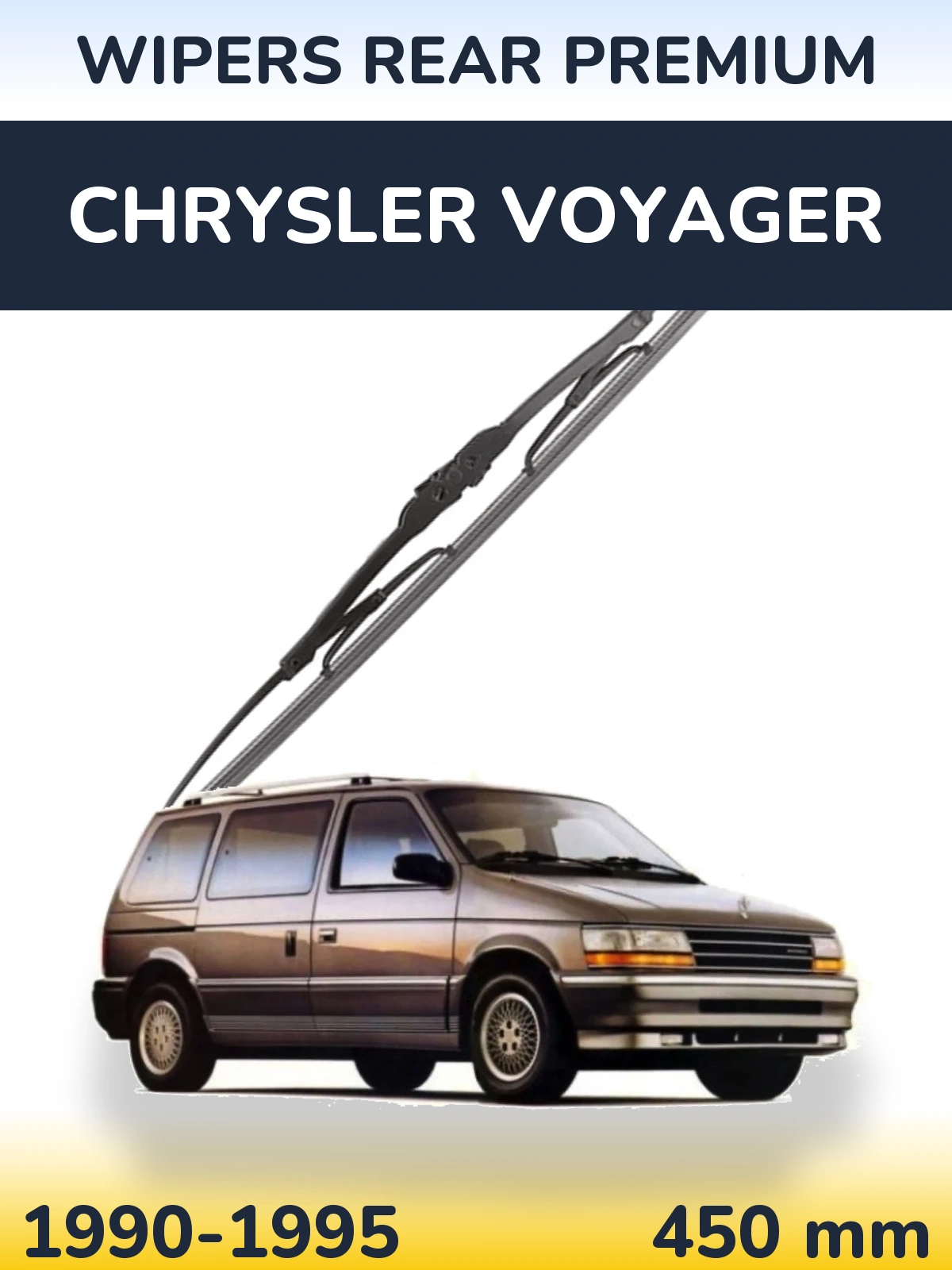 Zadní stěrač WIPERS REAR PREMIUM 450 mm pro Chrysler Voyager 1990-1995
