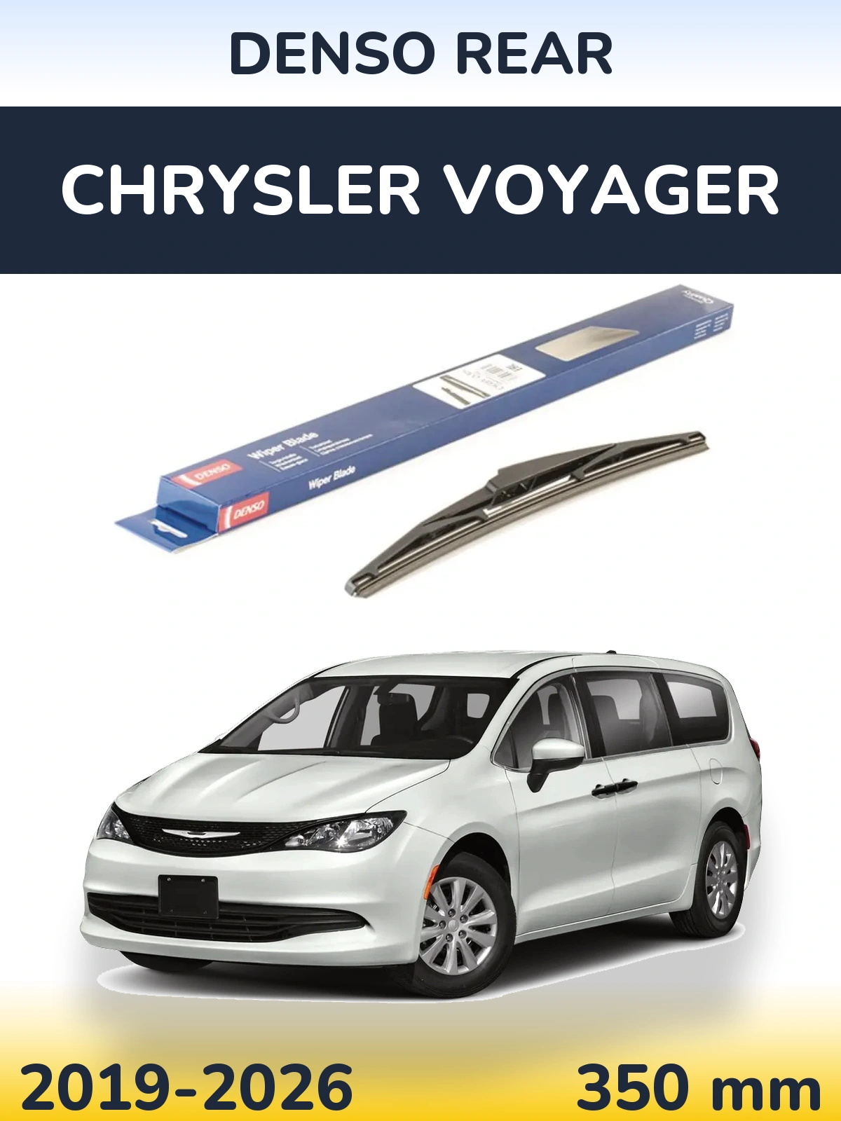 Zadní stěrač Denso Rear 350 mm pro Chrysler Voyager 2019-2026
