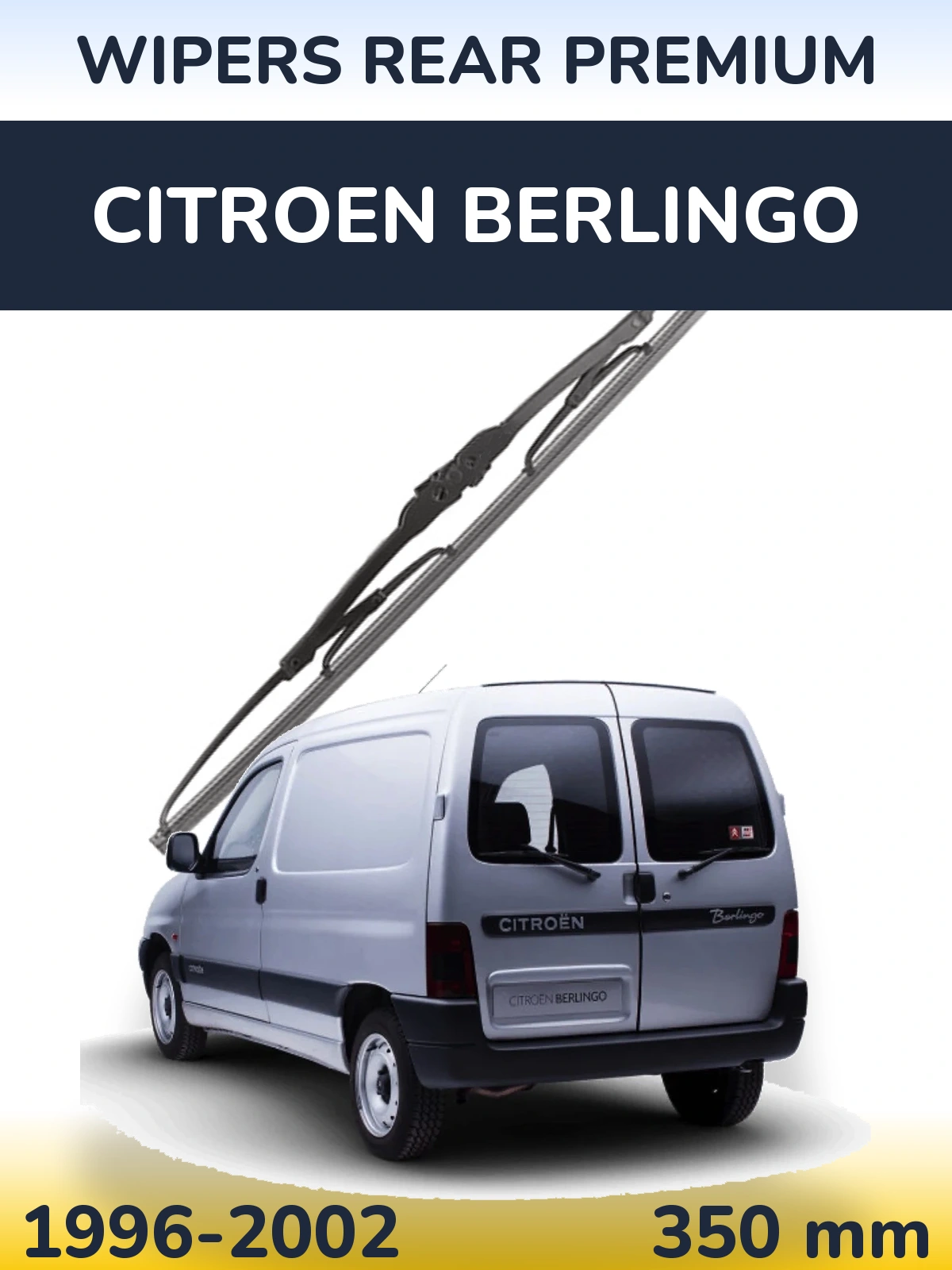 Zadní stěrač WIPERS REAR PREMIUM 350 mm pro Citroen Berlingo 1996-2002