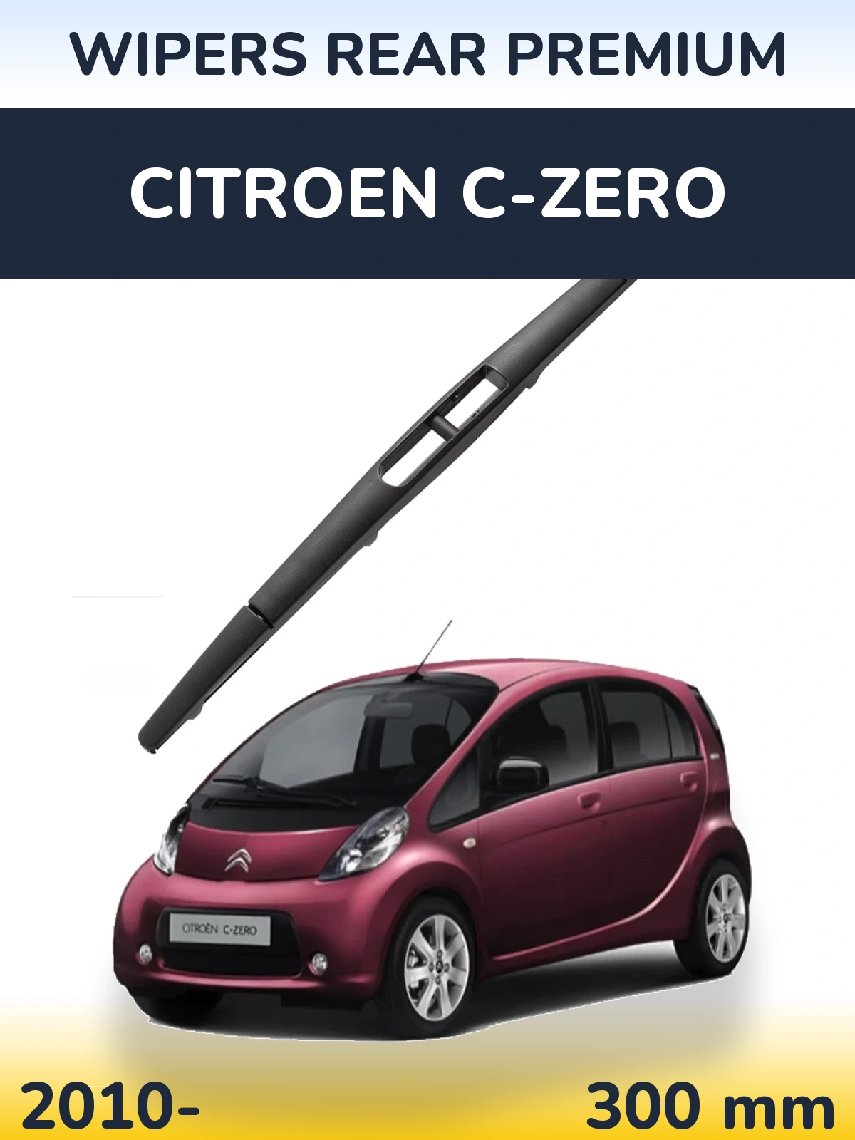 Zadní stěrač WIPERS REAR PREMIUM 300 mm pro Citroen C-Zero 2010-2026