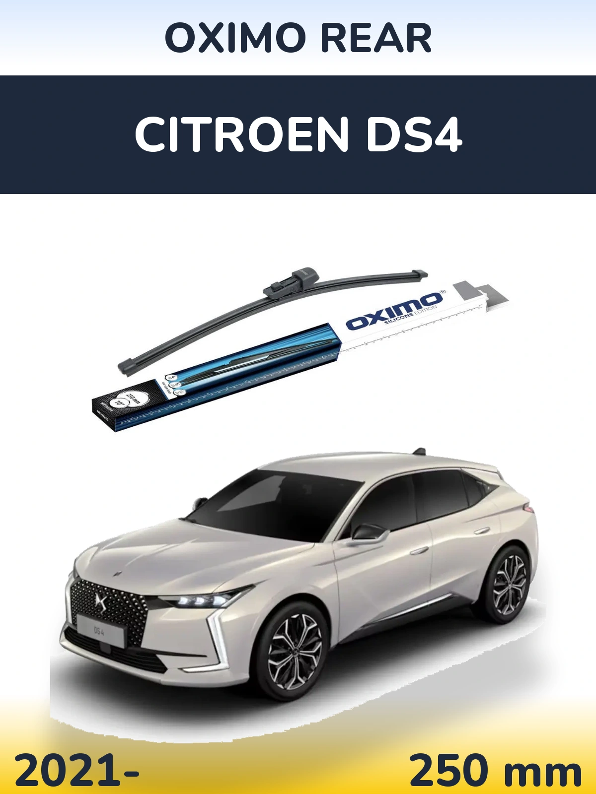 Zadní stěrač Oximo Rear 250 mm pro Citroen DS4 2021-2026