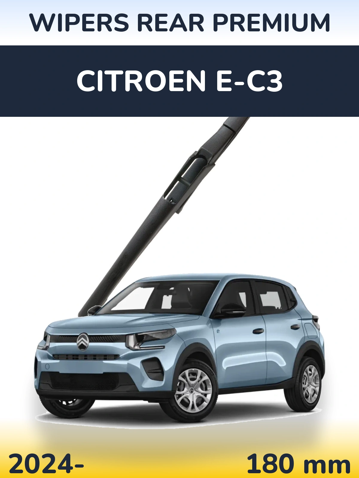 Zadní stěrač WIPERS REAR PREMIUM 180 mm pro Citroen e-C3 2024-2026