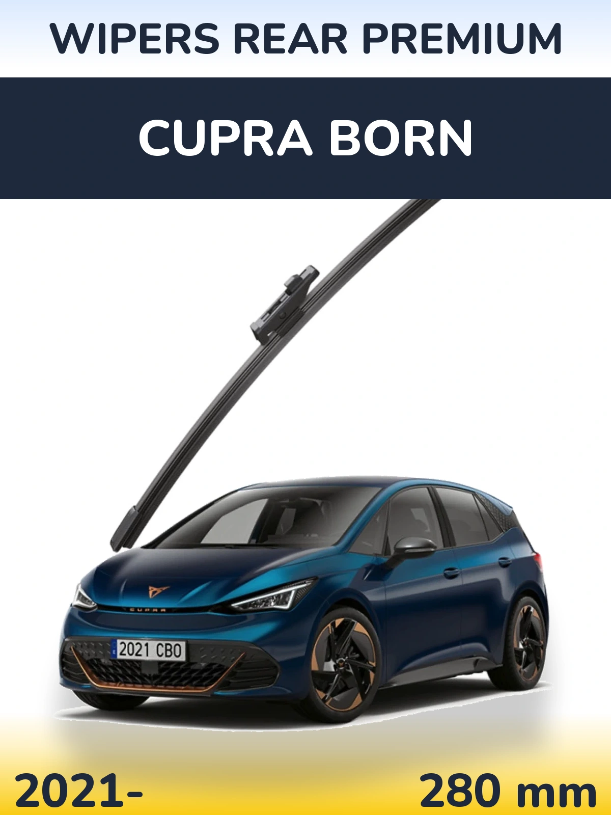 Zadní stěrač WIPERS REAR PREMIUM 280 mm pro Cupra Born 2021-2026